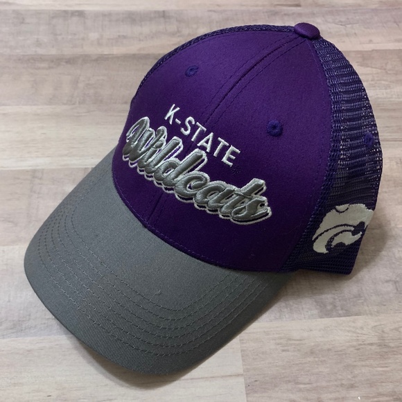 NCAA Kansas State Wildcats Relaxed Fit Adjustable Mesh Captivating Unisex - Picture 1 of 5